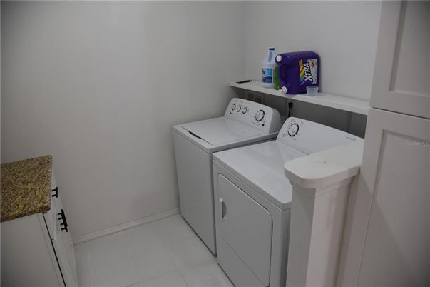 Interior, Washer
