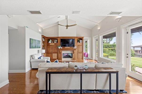 Fireplace, Interior, Living room, Wood Texture Flooring