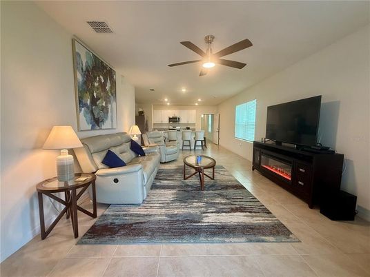 Interior, Kitchen, Living room, Recessed Lighting, Stainless Steel Appliances