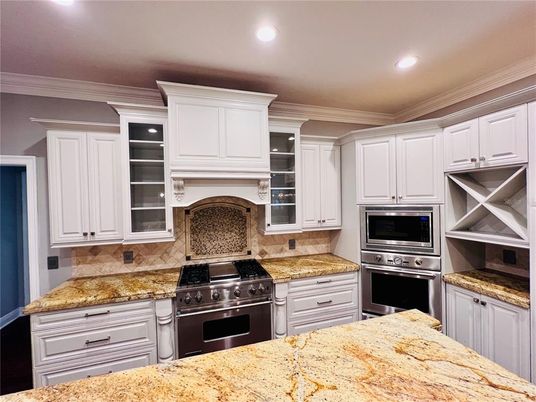Interior, Kitchen, Recessed Lighting, Stainless Steel Appliances