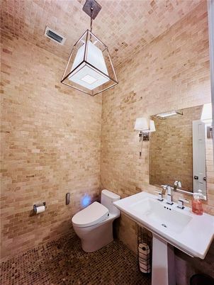 Bathroom, Interior, Pendant Lights
