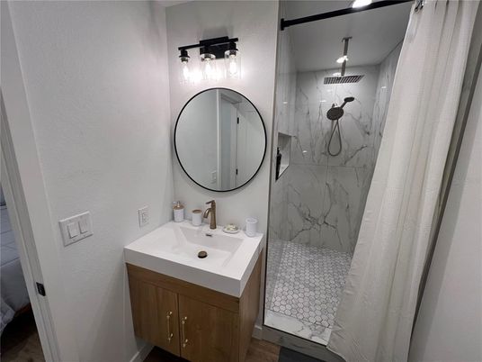 Bathroom, Interior, Marble Walls