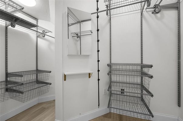Interior, Walk-in Closets, Wood Texture Flooring