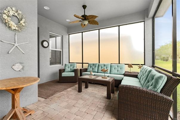 Interior, Living room, Recessed Lighting, Sun Room