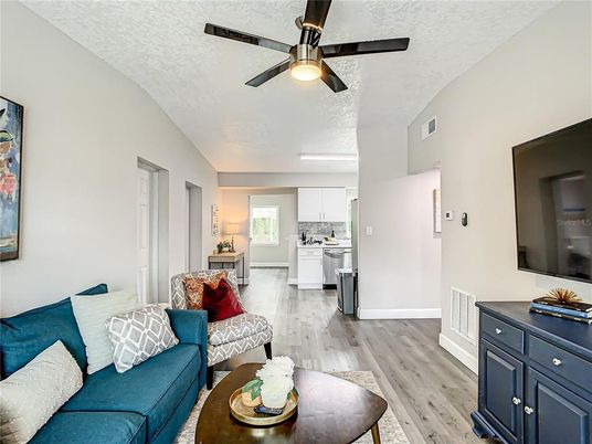 Interior, Kitchen, Living room, Wood Texture Flooring