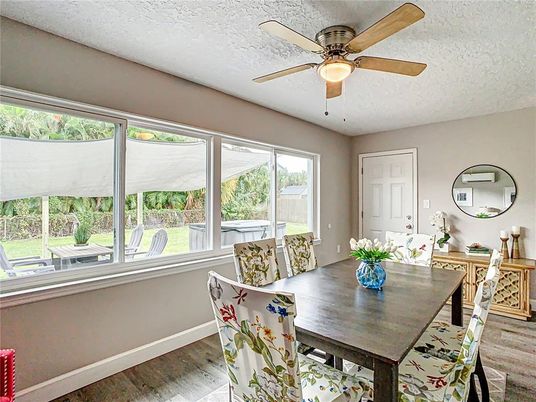 Dining room, Interior, Wood Texture Flooring