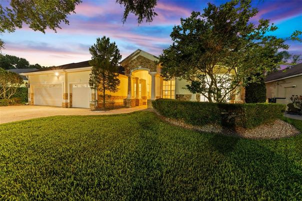 Attached, Backyard, Exterior, Facade, French Provincial