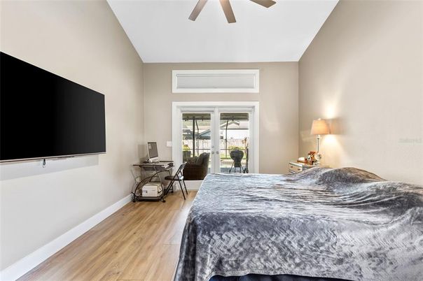 Bedroom, Home Office, Interior, Wood Texture Flooring