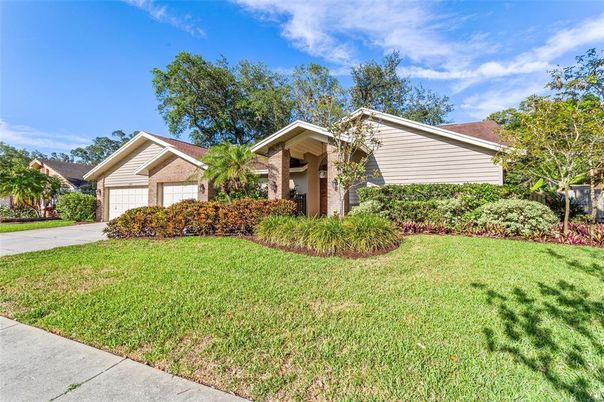 Attached, Backyard, Exterior, Facade, Brick Facade, Ranch