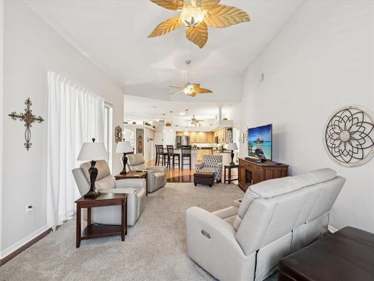 Interior, Kitchen, Living room, Pendant Lights, Stainless Steel Appliances