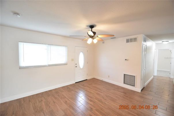 Empty room, Interior, Wood Texture Flooring
