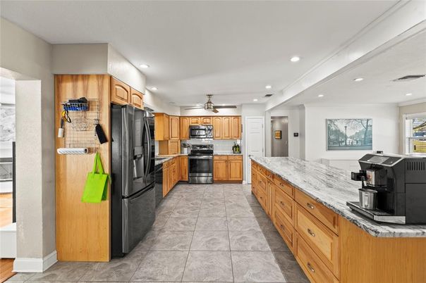 Interior, Kitchen, Recessed Lighting