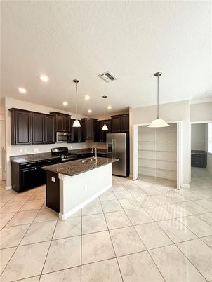 Interior, Kitchen, Pendant Lights, Recessed Lighting