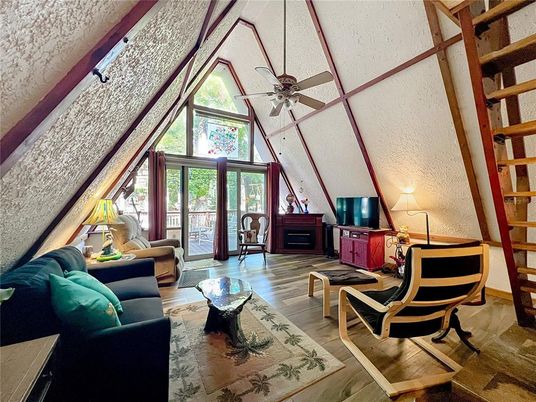 Interior, Living room, Sun Room, Wood Texture Flooring