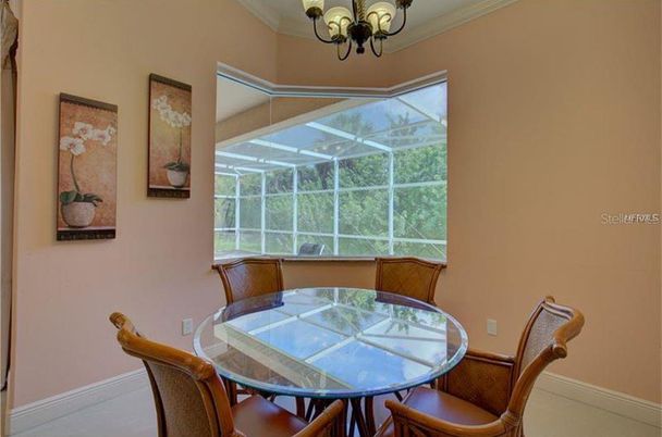 Chandelier, Dining room, Glass Ceilings, Interior, Sun Room