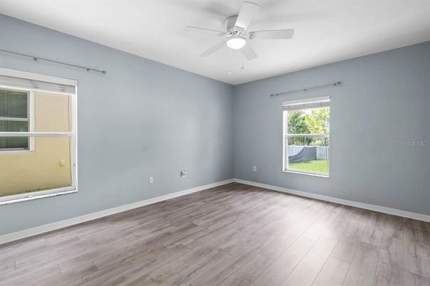 Empty room, Interior, Wood Texture Flooring