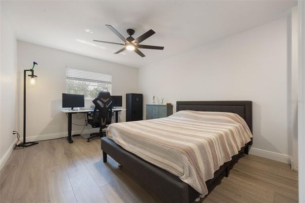 Bedroom, Home Office, Interior, Wood Texture Flooring
