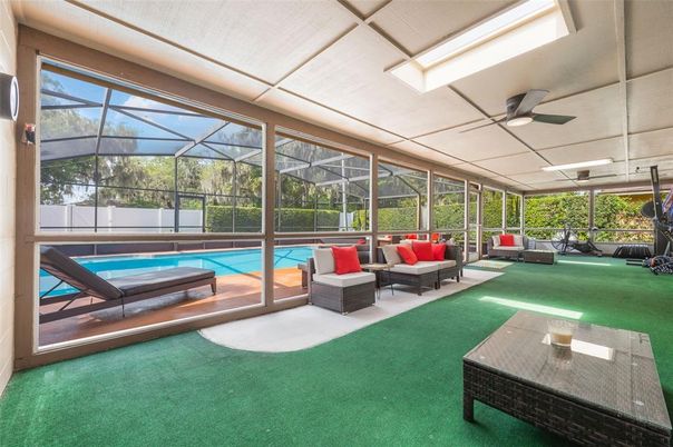 Glass Ceilings, Interior, Pool, Sun Room