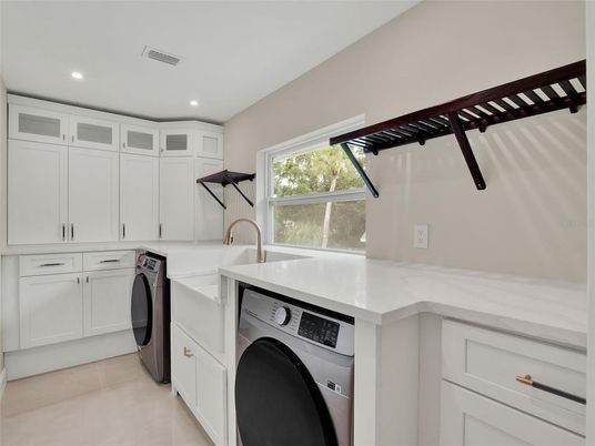 Interior, Recessed Lighting, Washer
