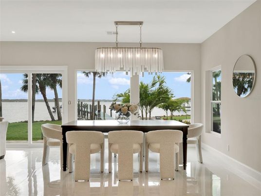 Chandelier, Dining room, Interior, Water