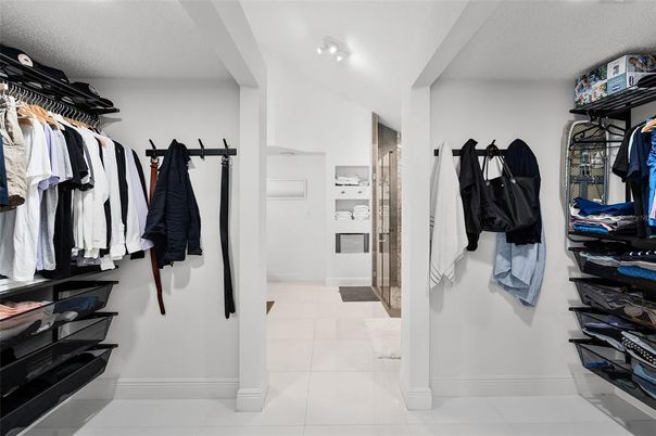 Interior, Walk-in Closets