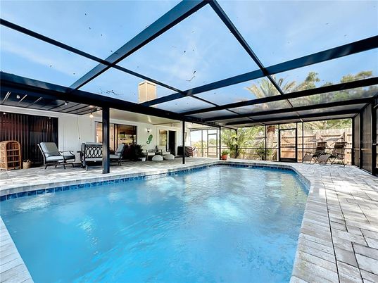 Glass Ceilings, Interior, Pool, Sun Room
