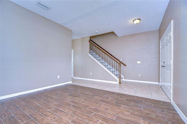 Empty room, Interior, Wood Texture Flooring