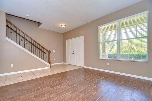 Empty room, Interior, Wood Texture Flooring