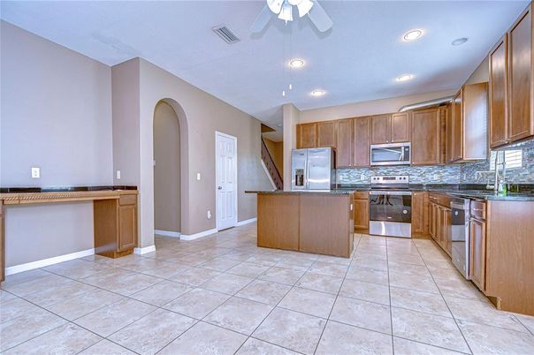 Interior, Kitchen, Recessed Lighting, Stainless Steel Appliances