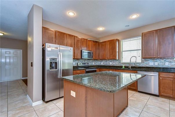 Interior, Kitchen, Recessed Lighting, Stainless Steel Appliances