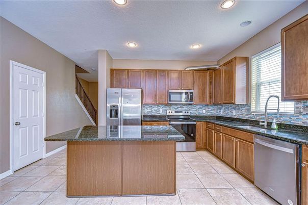 Interior, Kitchen, Recessed Lighting, Stainless Steel Appliances