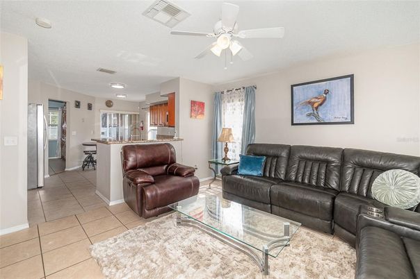 Interior, Kitchen, Living room, Recessed Lighting