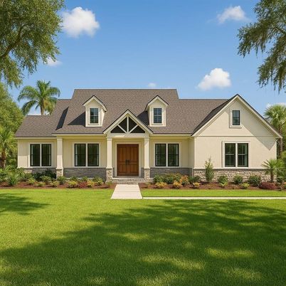 Exterior, Facade, Ranch