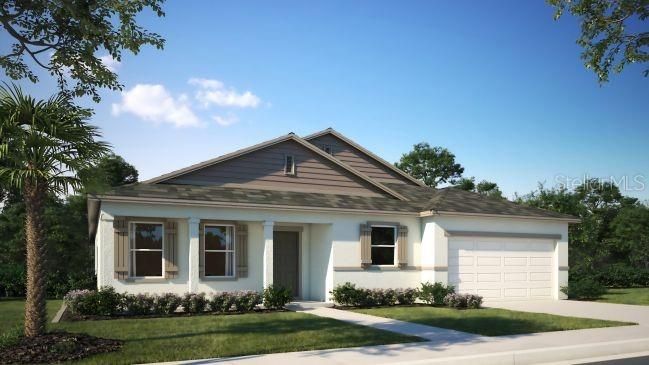 Attached, Exterior, Facade, Ranch
