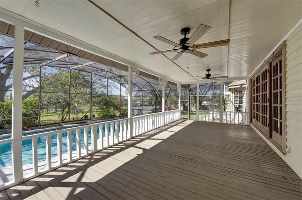 Glass Ceilings, Interior, Pool, Sun Room, Wood Texture Flooring