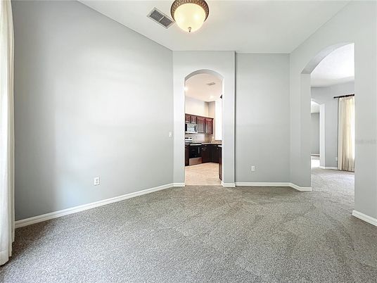 Empty room, Interior, Kitchen