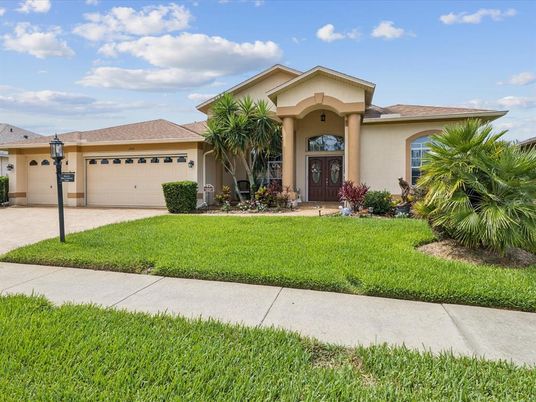 Attached, Backyard, Exterior, Facade, Mediterranean