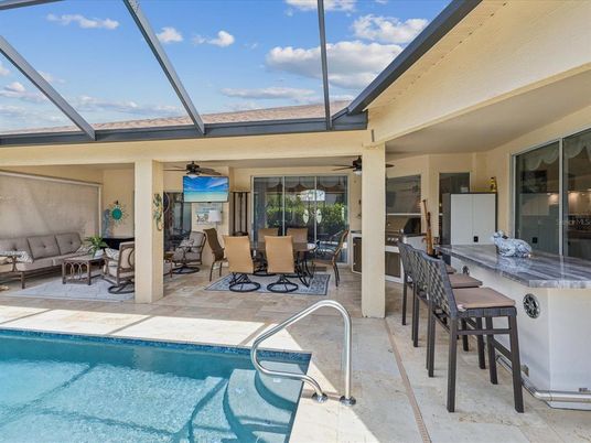 Dining room, Glass Ceilings, Interior, Pool, Sun Room