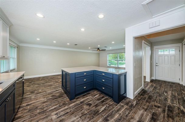 Interior, Recessed Lighting, Wood Texture Flooring