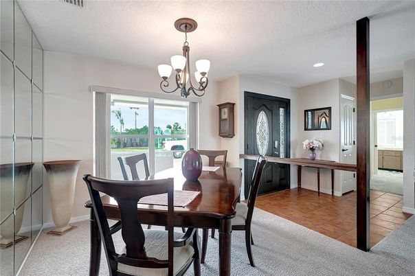 Chandelier, Dining room, Interior, Recessed Lighting