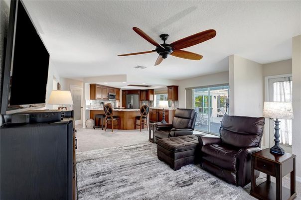 Interior, Kitchen, Living room