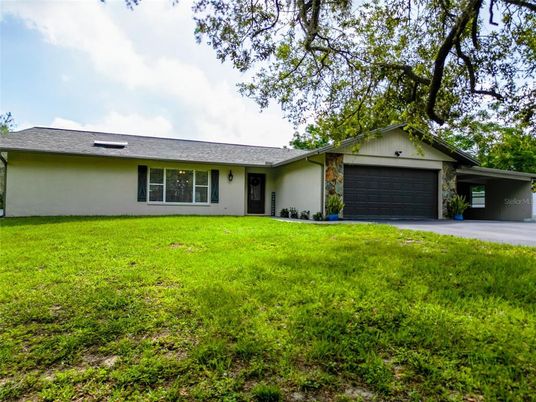 Attached, Backyard, Exterior, Facade, Ranch