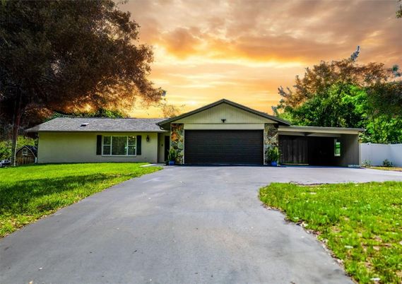 Attached, Backyard, Exterior, Facade, Ranch