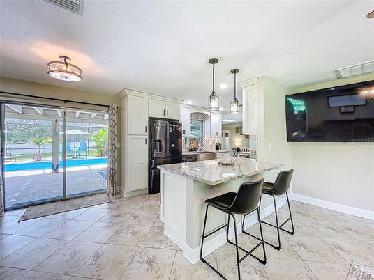 Interior, Kitchen, Pendant Lights, Recessed Lighting