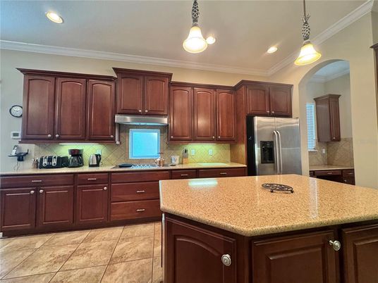 Interior, Kitchen, Pendant Lights, Recessed Lighting