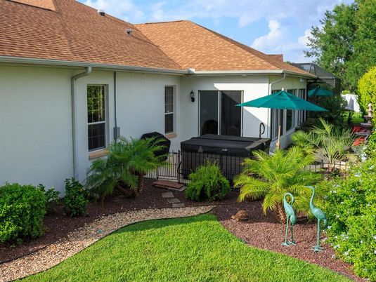 Backyard, Exterior, Hot Tub