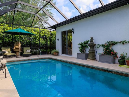 Glass Ceilings, Interior, Pool, Sun Room