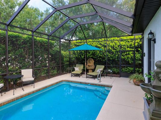 Glass Ceilings, Interior, Pool, Sun Room