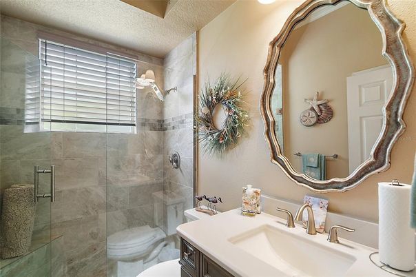 Bathroom, Glass Shower, Interior