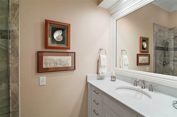 Bathroom, Glass Shower, Interior